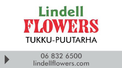 Lindell Flowers tukku-puutarha logo